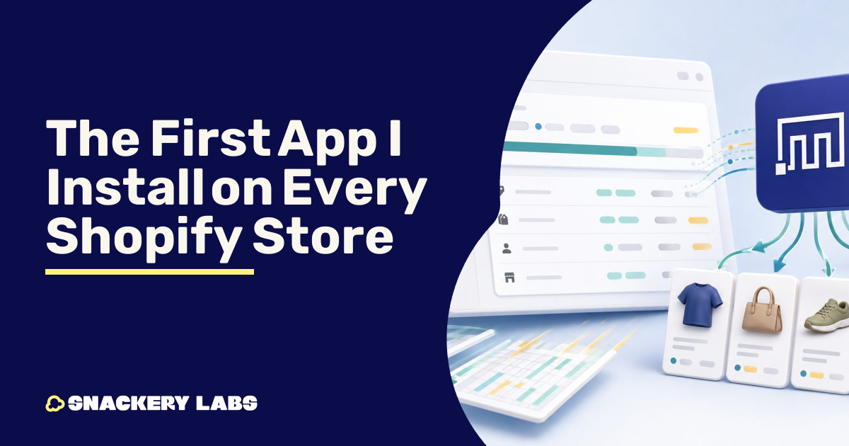 The First App I Install on Every Shopify Store